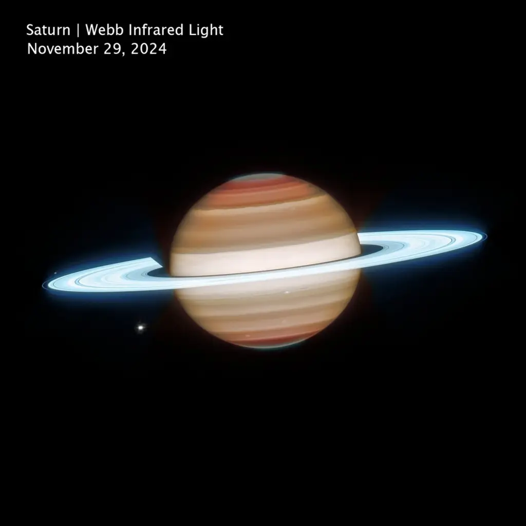 Телескопи Вебб і Габбл показали нові деталі атмосфери Сатурна