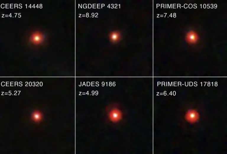 Телескоп Вебба зафіксував загадкові «червоні крапки» — вчені не знають, що це