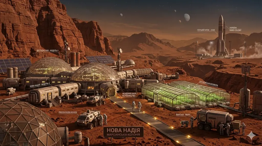 Колонізація Марса відкладається: для цього бракує технологій і ресурсів