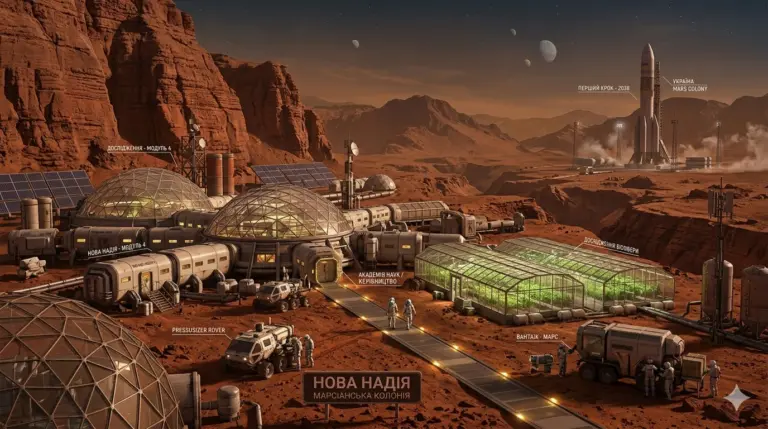 Колонізація Марса відкладається: для цього бракує технологій і ресурсів