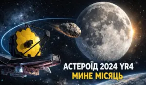 Вчені перерахували орбіту астероїда 2024 YR4: зіткнення з Місяцем не буде