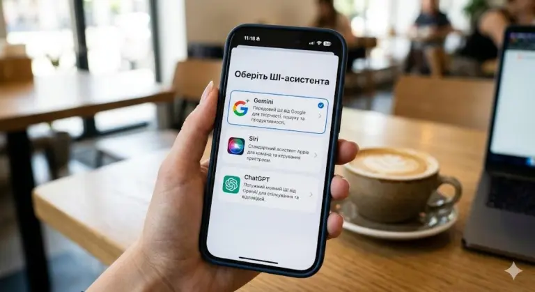 iOS 27: Siri стане хабом для ChatGPT, Gemini і Claude