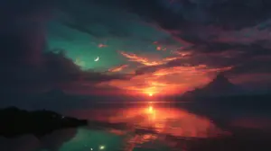 Коли небо сходило з розуму: блакитний Місяць і зелене Сонце 1883 року