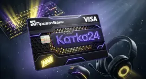 ПриватБанк, Visa та NAVI запустили «Катка24»: картка для геймерів із кешбеком до 15%