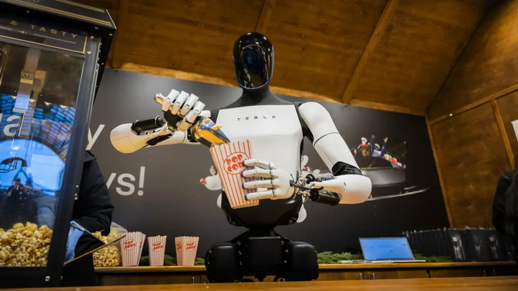 Tesla вивела гуманоїда до людей: Optimus зустрічав тисячі бігунів у Бостоні