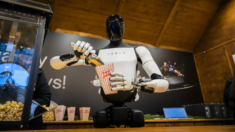 Tesla вивела гуманоїда до людей: Optimus зустрічав тисячі бігунів у Бостоні