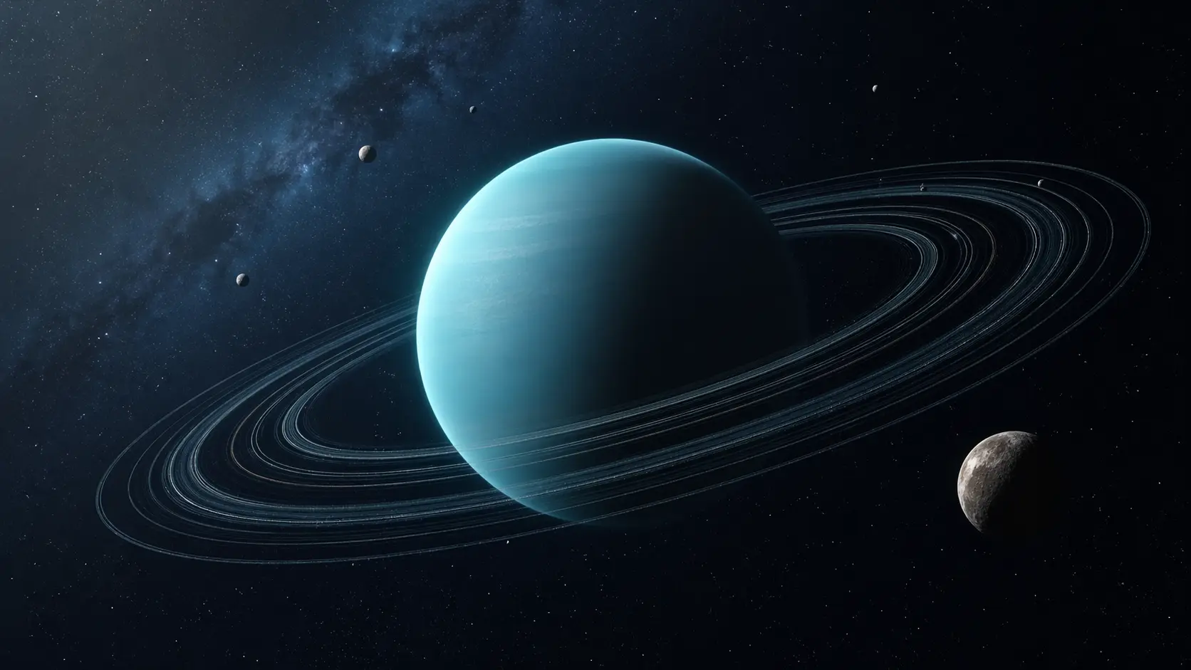 Загадкові кільця Урана вказали на невидимі супутники