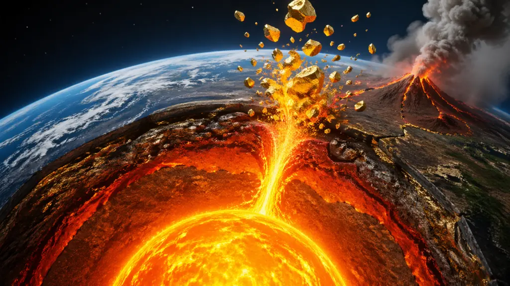 Вчені знайшли сліди ядра Землі у лаві вулканів