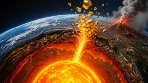 Вчені знайшли сліди ядра Землі у лаві вулканів