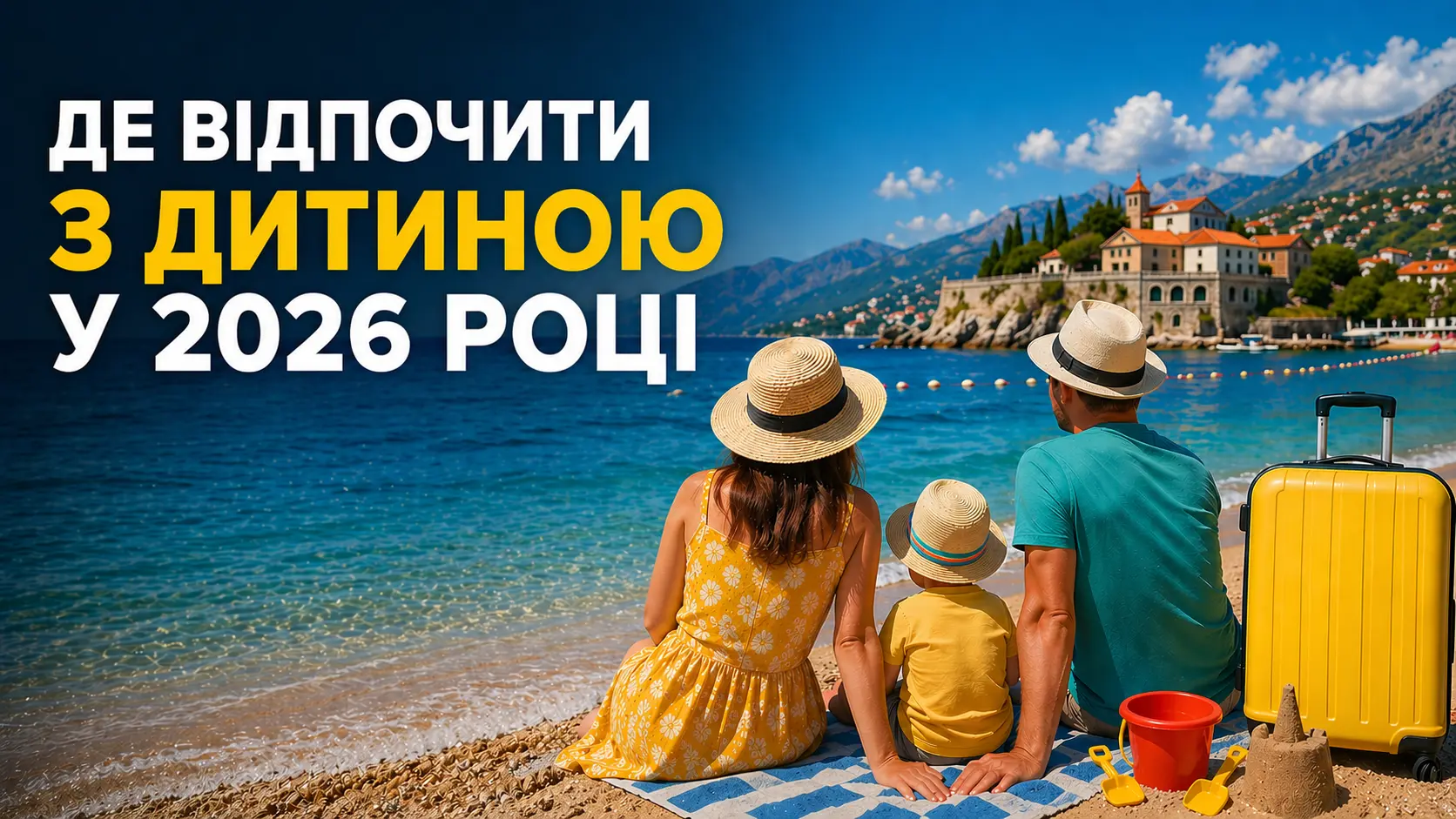 Найкращі напрямки для відпочинку з дітьми у 2026 році