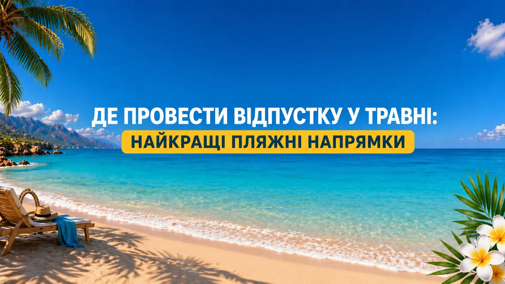 Де провести відпустку у травні: найкращі пляжні напрямки