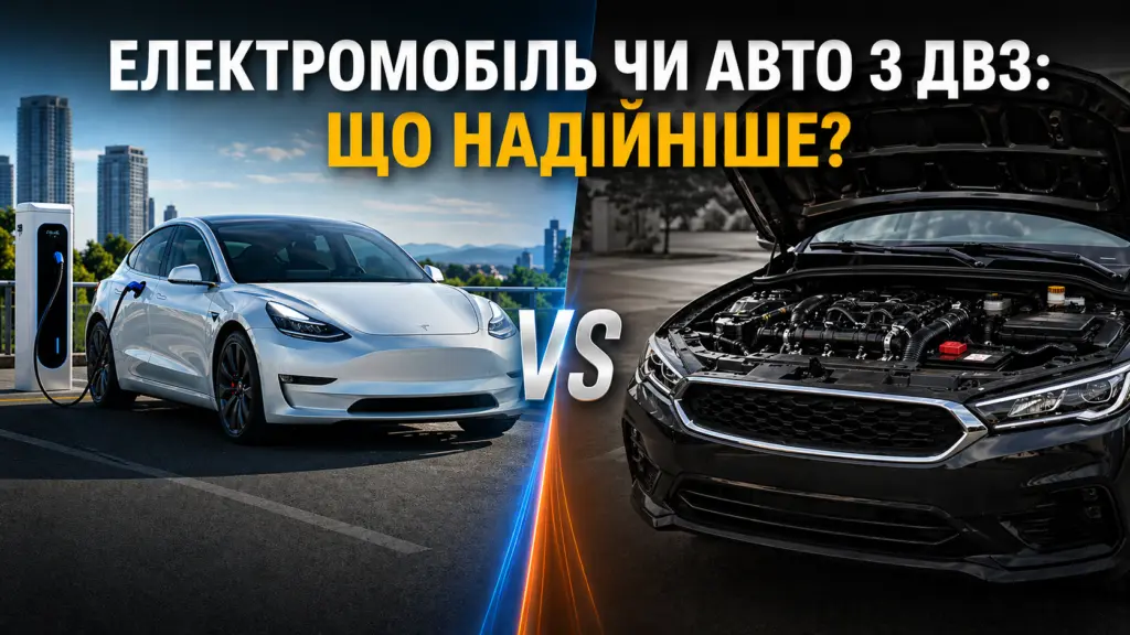 Електромобіль чи авто з ДВЗ: що насправді надійніше