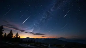 Один із найяскравіших зорепадів весни досягає піку